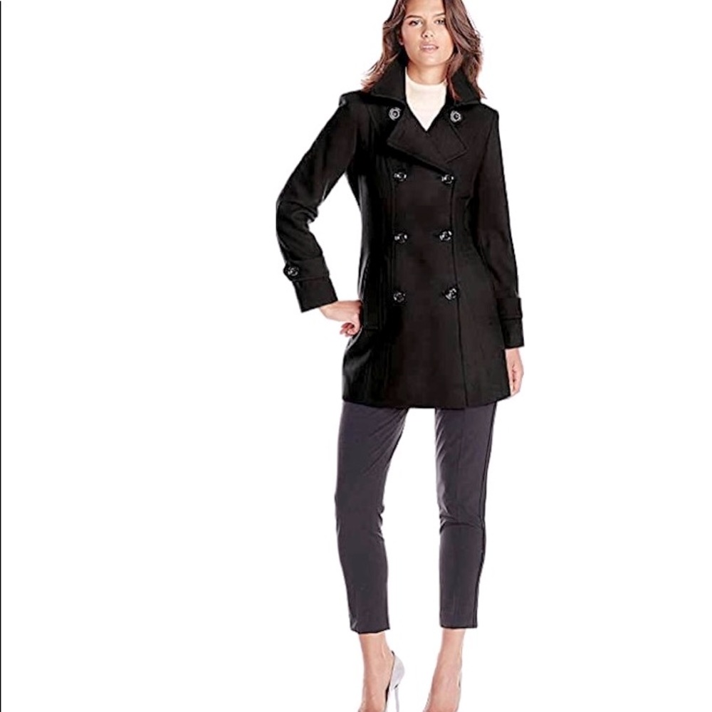 Anne Klein Double Breasted Pea Coat